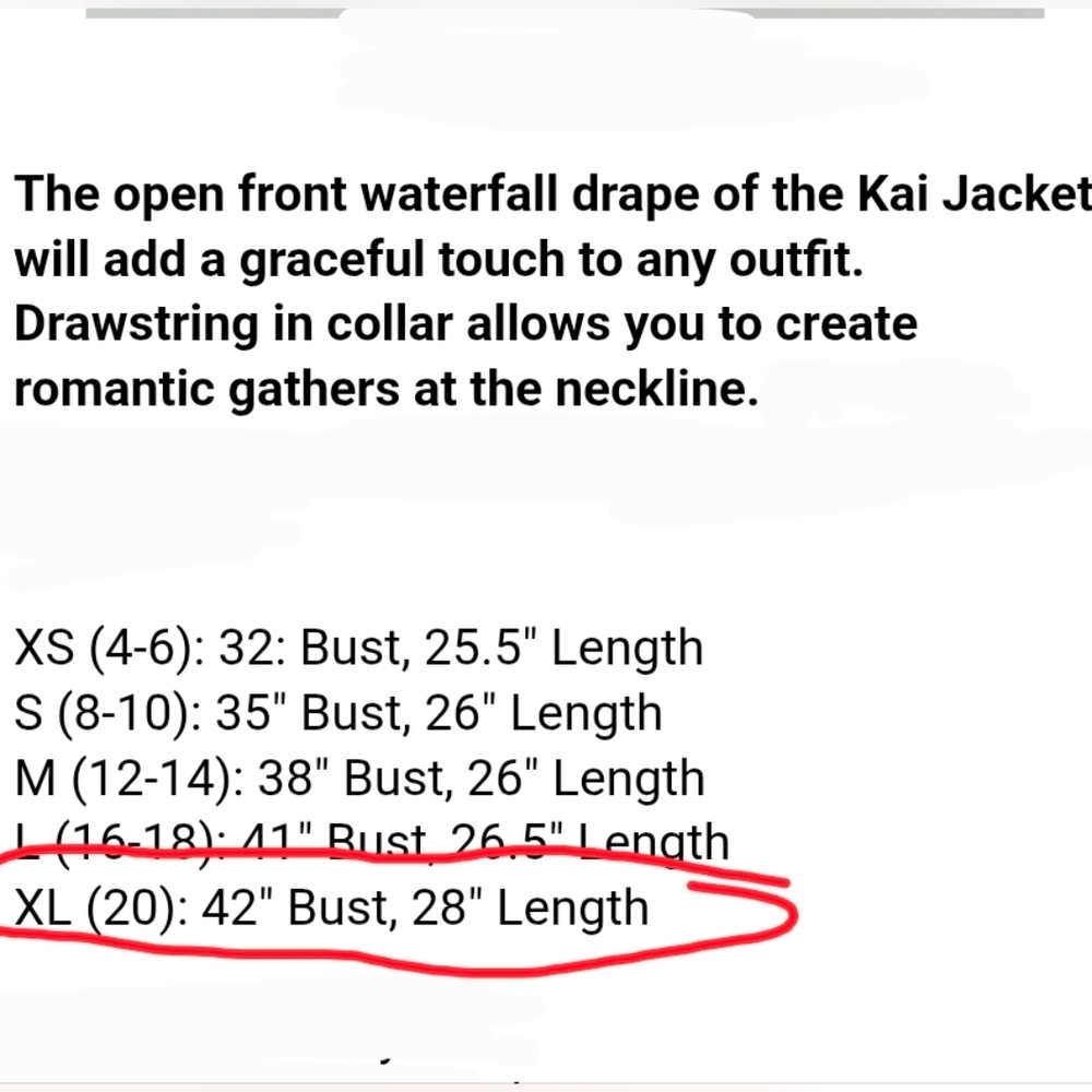 Bryn Walker Kai Waterfall Drawstring Open Jacket … - image 4